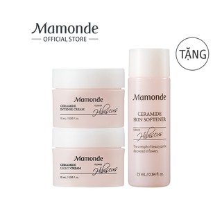 Bộ sản phẩm dưỡng da từ hoa dâm bụt Mamonde Ceramide