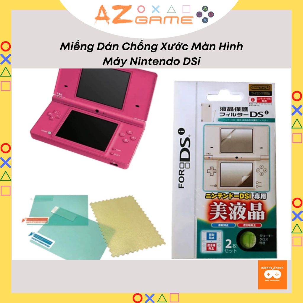 Miếng Dán Màn Hình Cho Nintendo DSi Cao Cấp