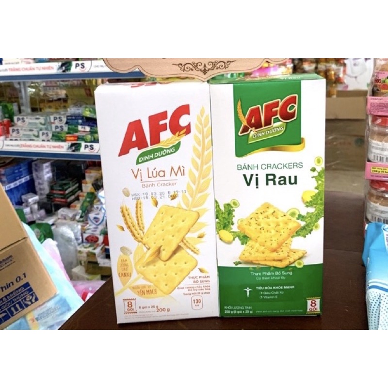 Bánh AFC Dinh Dưỡng đủ vị ( Mẫu Mới)