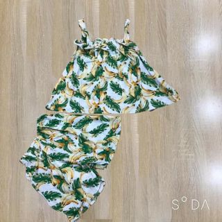 Bộ lanh 2 dây cho bé 30b