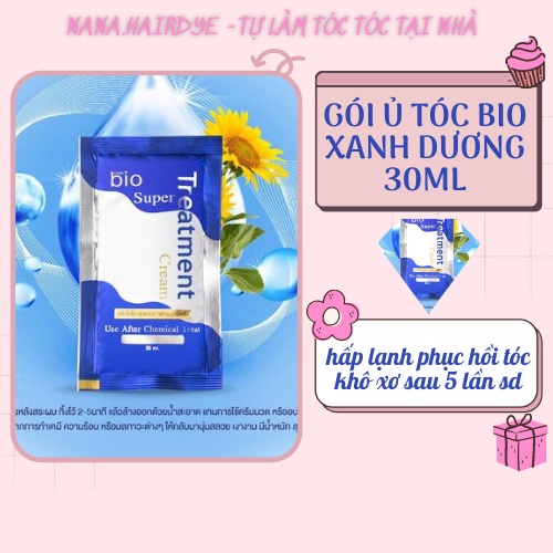 Kem ủ tóc Bio Treatment Thái Lan siêu phục hồi mềm mượt tóc dạng gói