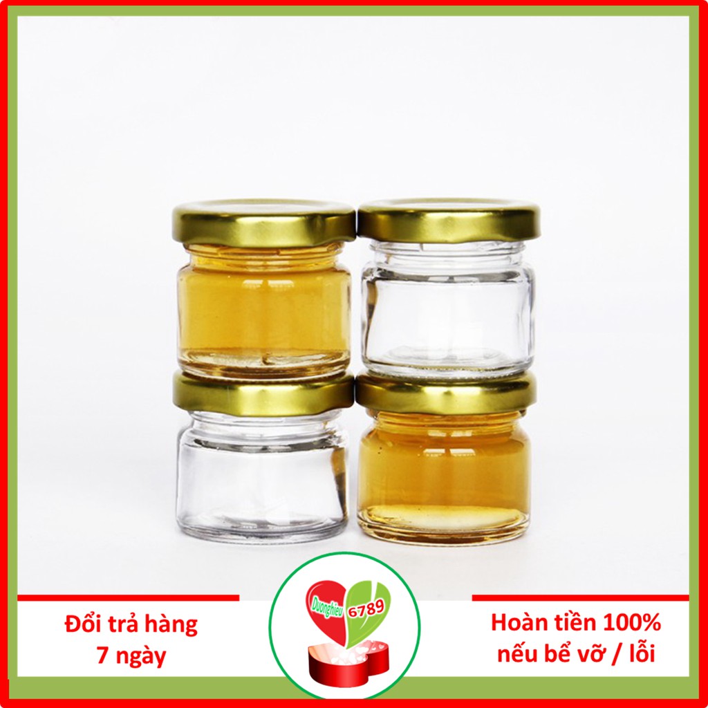 HŨ THỦY TINH TRÒN 30ML NẮP ĐEN ĐỰNG MỸ PHẨM, MẪU DÙNG THỬ, GIA VỊ, HẠT TIÊU - Duonghieu6789 | BigBuy360 - bigbuy360.vn