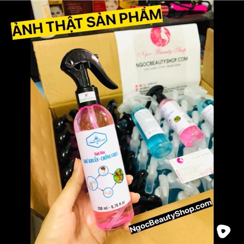 Tinh dầu sả chanh xịt khuẩn Thảo Nguyên