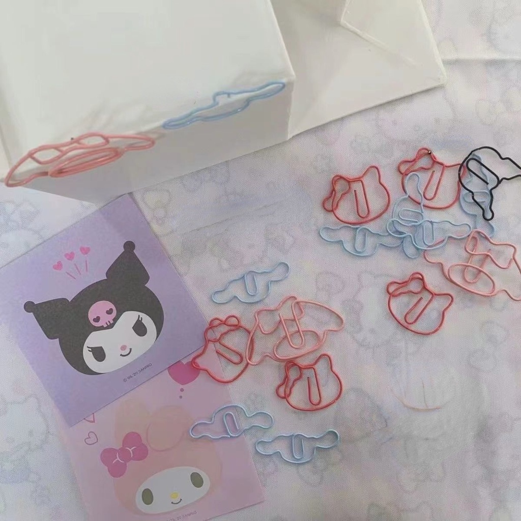 Kẹp Giấy/Kẹp Giấy Bằng Kim Loại Họa Tiết Hoạt Hình Sanrio