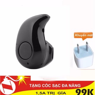 Tai nghe bluetooth hạt đậu(đen)+ cốc sạc