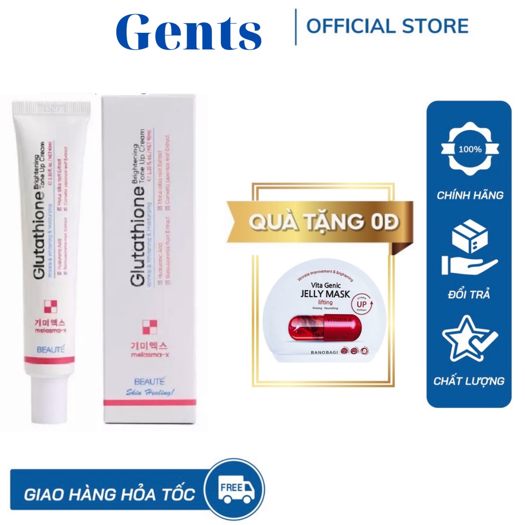 Kem Dưỡng Trắng Da Melasma-X Glutathione Brightening Tone Up 40ml  ( Hàn Quốc Chính Hãng ) GentsOfficialStore