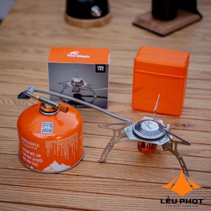 BẾP GAS DÃ NGOẠI GẤP GỌN FIRE MAPLE FMS-105 CHÍNH HÃNG CAO CẤP