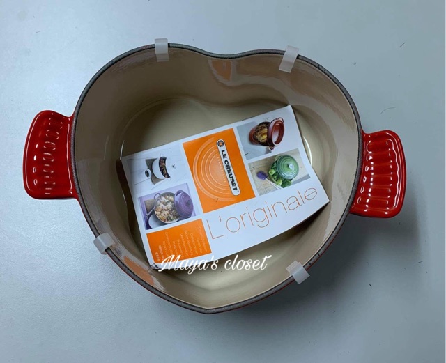 Nồi gang Le Creuset trái tim - Made in France