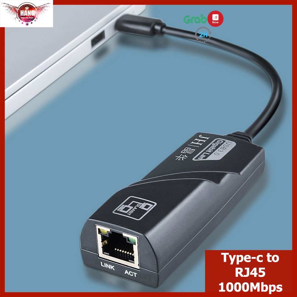 CÁP USB TYPE-C RA GIGABIT ETHERNET JINGHUA Z313