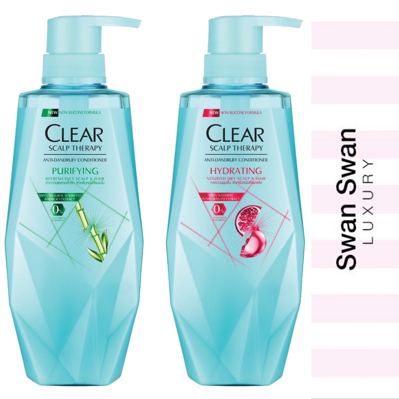 Dầu Xả Clear Thơm Lâu Nuôi Dưỡng Da Đầu Scalp Therapy 380ml