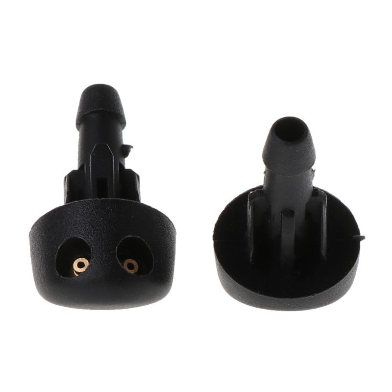 ✿ 2 Vòi Phun Nước Rửa Kính Chắn Gió Trước Cho Xe Hơi Clio MK2 7700413545