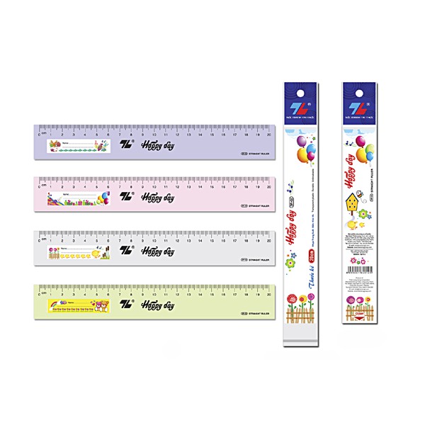 Thước Thẳng điểm 10 20cm SR-02, 30cm SR-03
