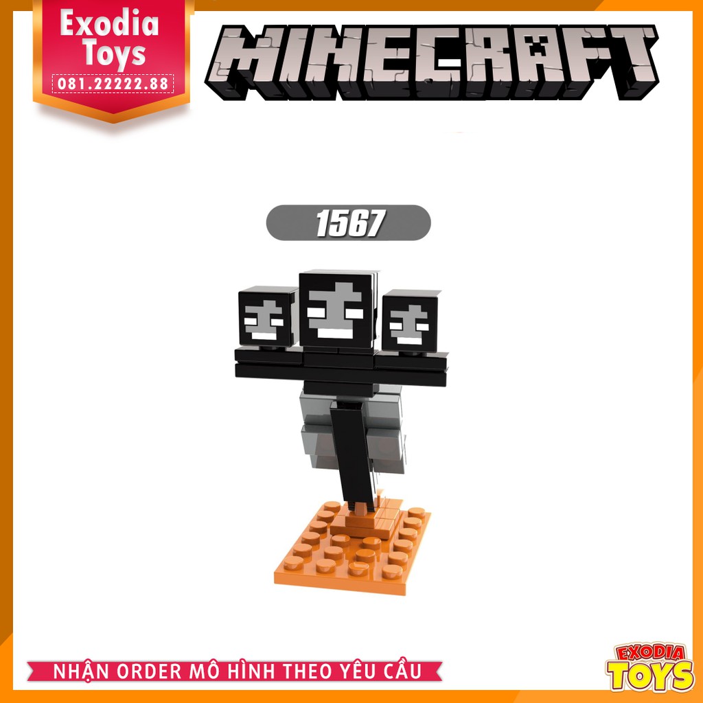 Xếp hình Minifigure nhân vật trò chơi My World Minecraft - Đồ Chơi Lắp Ghép Sáng Tạo - XINH X0294