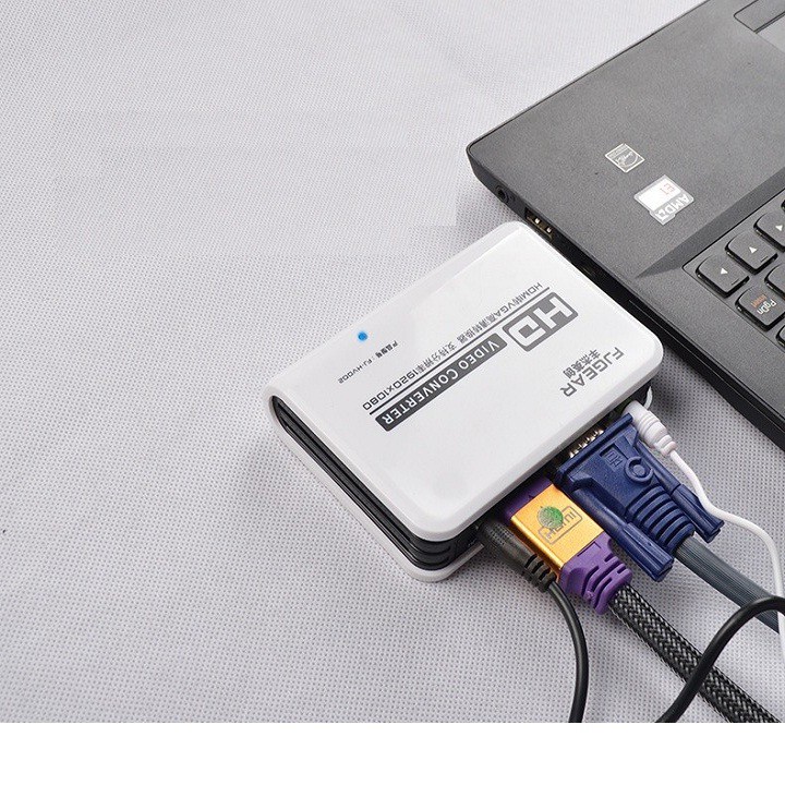 HDMI Sang VGA - Bộ Chuyển Đổi Tín Hiệu Có Hỗ Trợ Audio