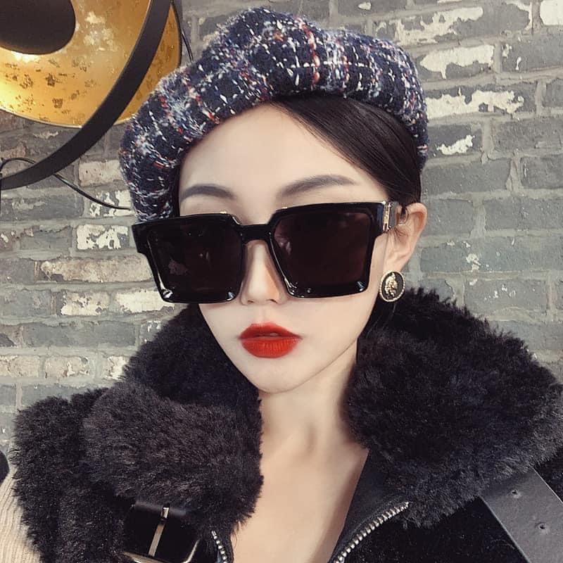 Kính mắt Unisex gọng vuông cao cấp