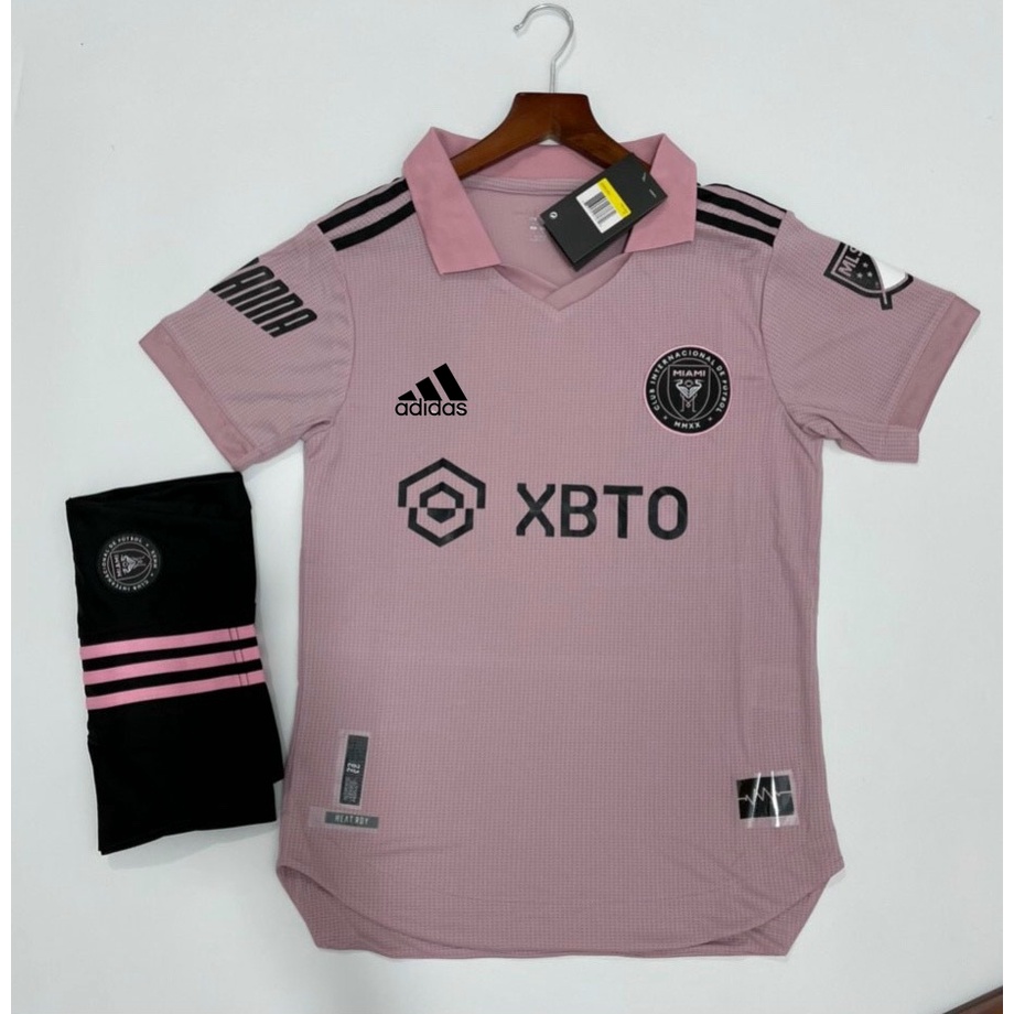 Áo đá banh/Quần áo bóng đá CLB Miami-Bản chuẩn thi đấu-Vải Gai Thái Cao Cấp