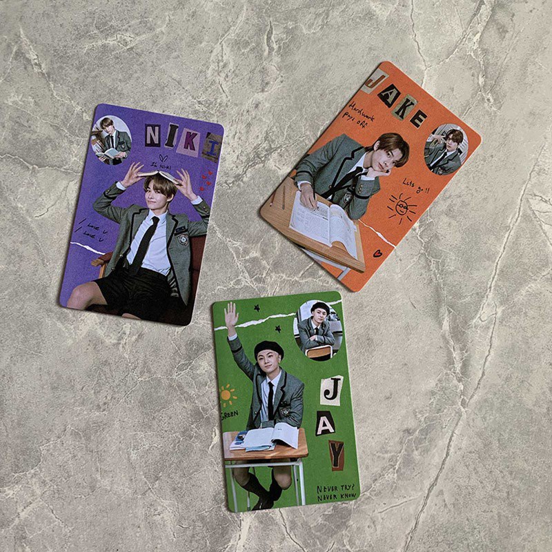 Set 7 Thẻ Hình Thần Tượng Enhypen