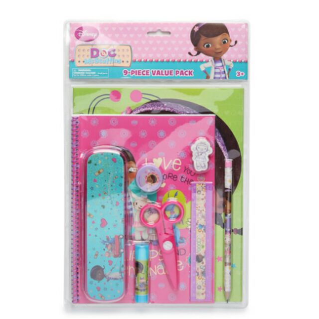 Set dụng cụ học tập cho bé