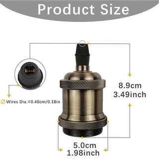Đui Đèn E26 E27 Edison F5U0 Phong Cách Cổ Điển
