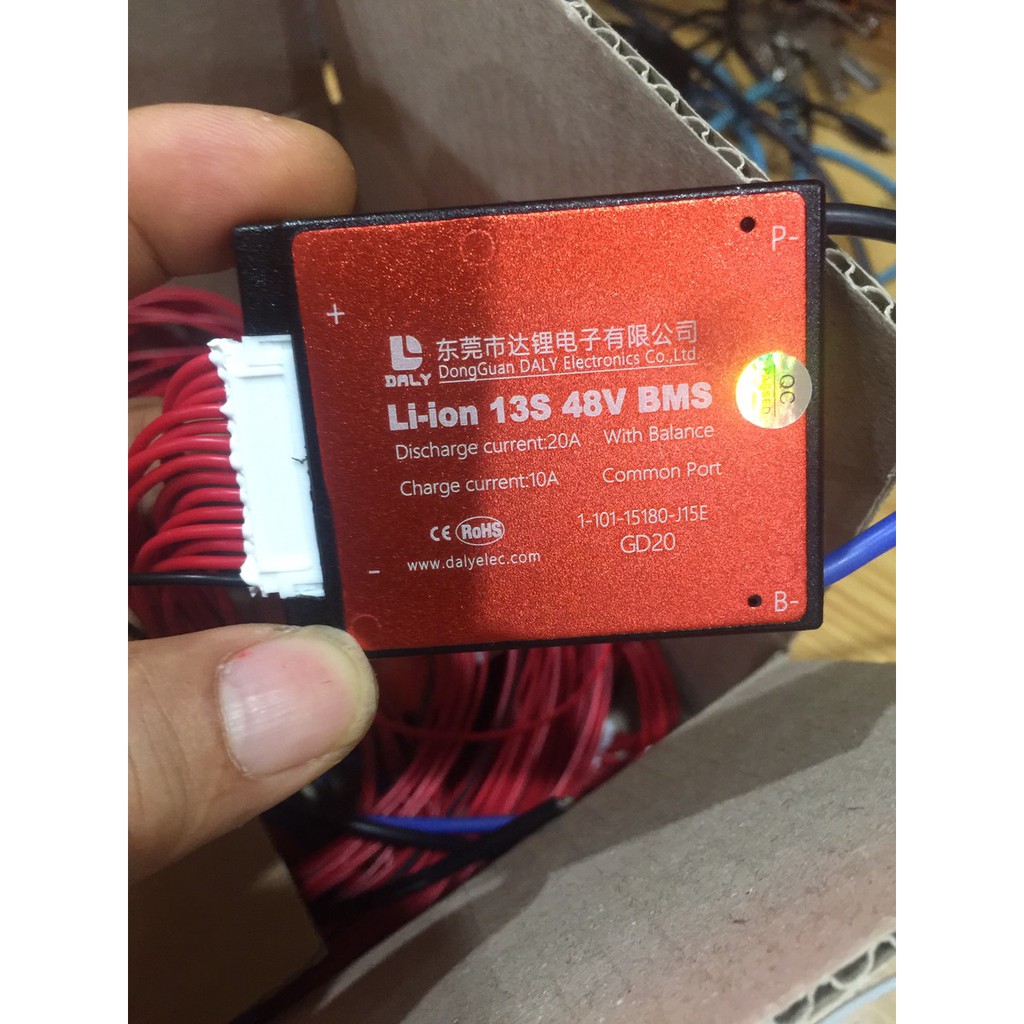 Mạch bảo vệ pin lithium Li ion 13S 48V 15A 20A 30A