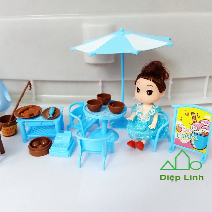 Đồ Chơi Máy Bay Kitty Xích Đu Cho Bé Diệp Linh