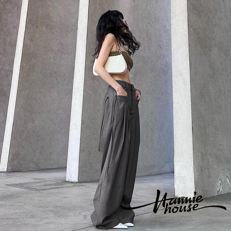 Quần ống rộng Màu Sắc Thời Trang Cho Nữ