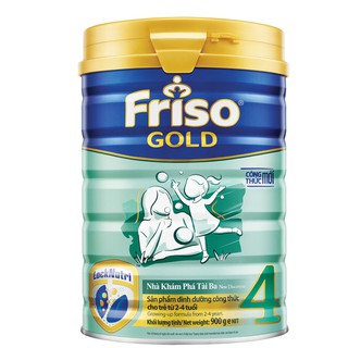 Sữa bột Friso Gold 4 900g (2 - 4 tuổi)