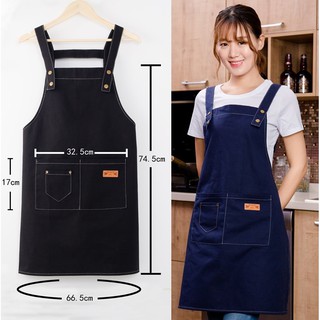 Tạp vải tạp dề không thấm nước Tạp Dề Yếm Đỏ Đô Làm Đồng Phục Gía Gốc Sản Xuất Bếp Quán