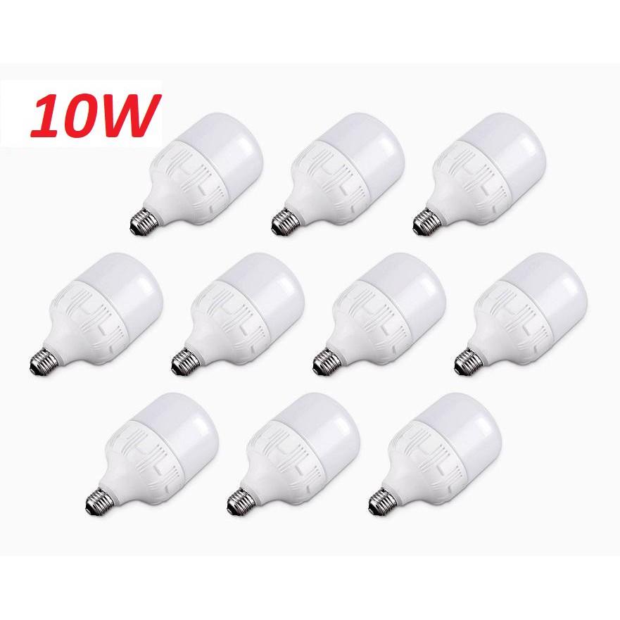 Combo 10 bóng đèn led 10w