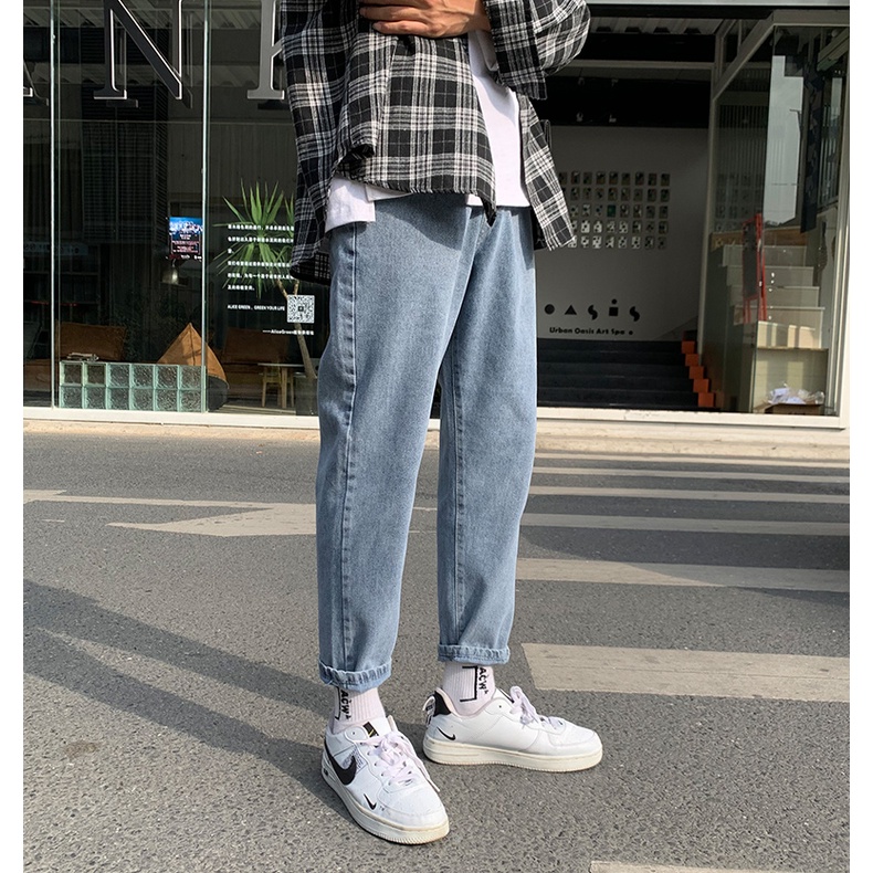 [Mẫu Mới] Quần Baggy Jean Nam Quần Jean Nam Ống Suông Rộng Thời Trang Zenkonu QUAN NAM 105