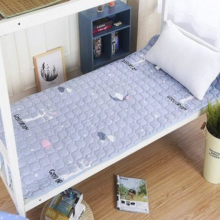 Nệm cotton mỏng trải giường đơn cho học sinh