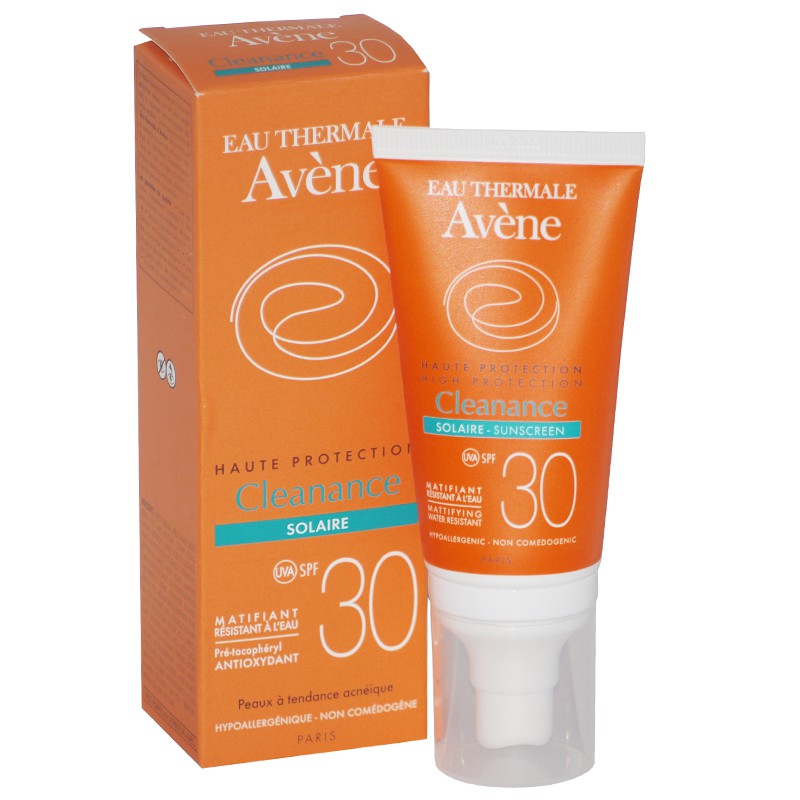 Kem Chống Nắng Avene Cho Da Nhờn Mụn - Avene Protection Cleanance Sunscreen SPF30+ 50ml