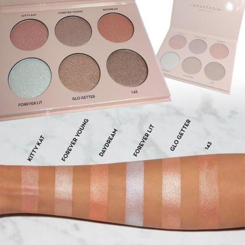 Anastasia Beverly Hills - Bảng Phấn Bắt Sáng 6 Màu Nicole Guerriero Glow Kit 4.5g