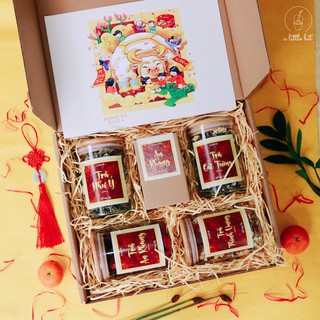 Hộp quà Tết - Set quà Quy Tân Sửu 2021 Happy New Year