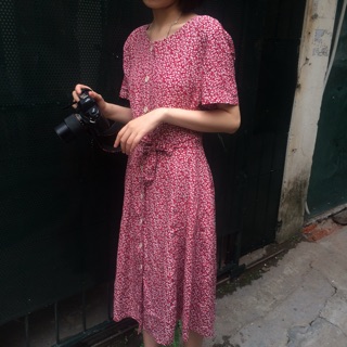 Váy hoa nhí Vintage