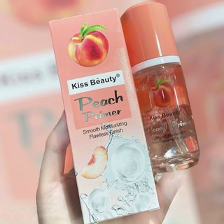 ( Chính hãng) Kem lót hương đào kiss beauty  loại chai thủy tinh