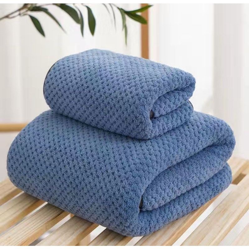 Khăn tắm sợi lông cừu  siêu mềm mại, siêu thấm nước cỡ lớn