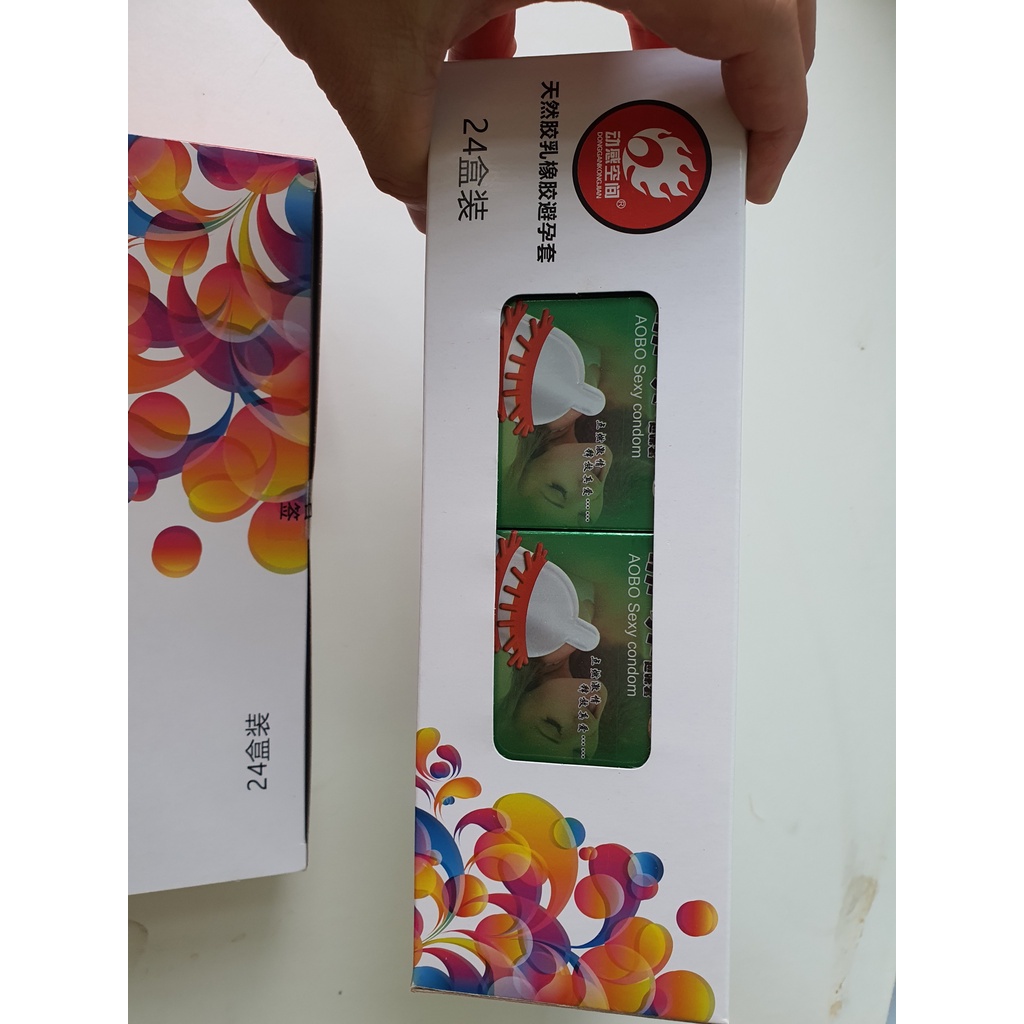 COMBO 4 hộp bao CS.06 dạng an toàn chất liệu cao cấp, có râu, gai cho anh em- giao hàng an toàn