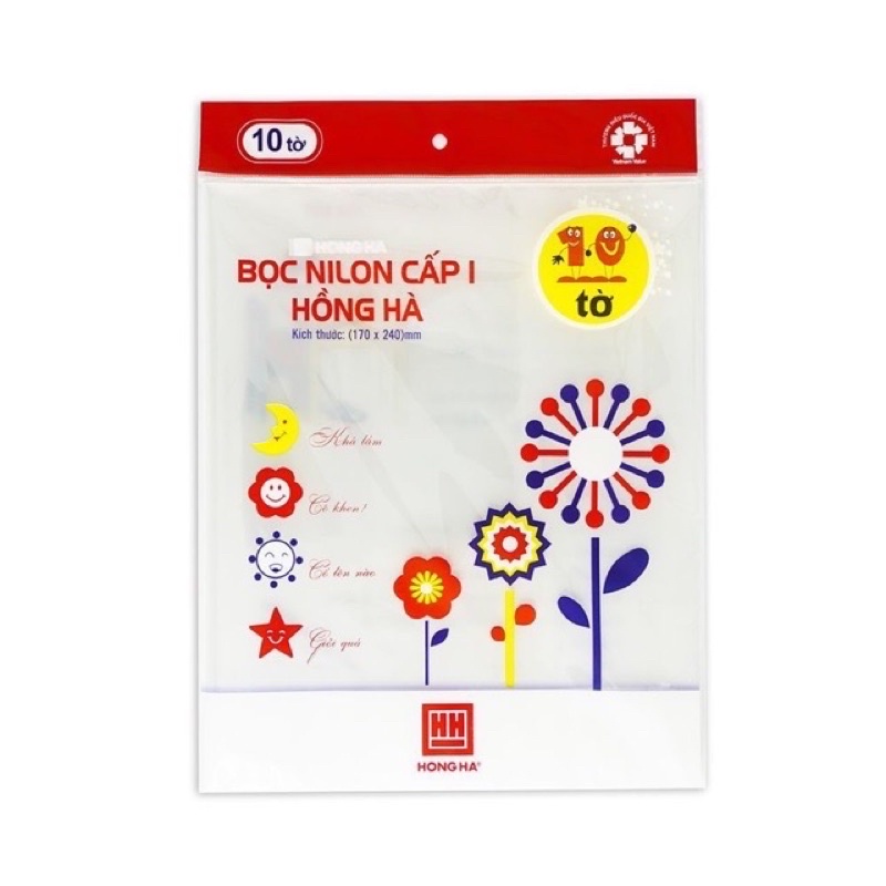Bọc nilon cấp 1 Hồng Hà