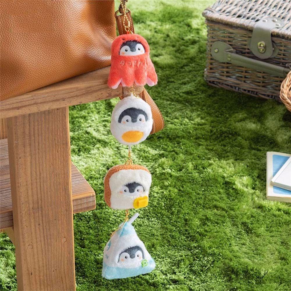 LANFY Thú Nhồi Bông Hình Chim Cánh Cụt / Bạch Tuộc / Chim Cánh Cụt Dễ Thương Dùng