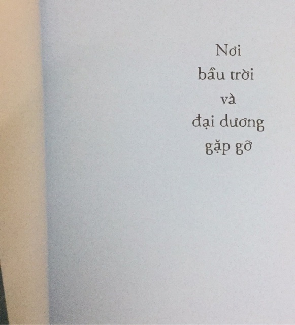 [ Sách ] Nơi Bầu Trời Và Đại Dương Gặp Gỡ - Tặng Kèm 2 Postcard ( Số Lượng Có Hạn ) | BigBuy360 - bigbuy360.vn