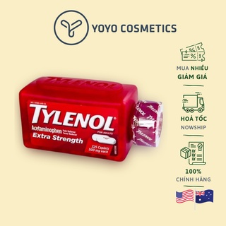 Viên uống Tylenol Extra Strength 500mg của Mỹ