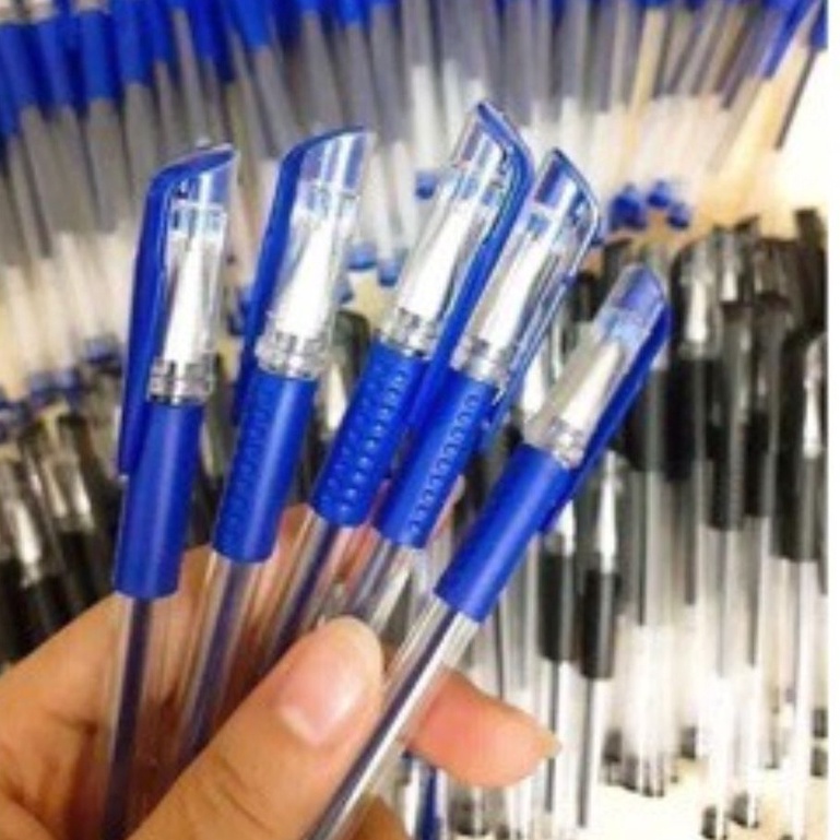 (Set 10 #bút_bi ) Bút bi nước văn phòng &amp; ngòi đầu đạn 0.5mm mực trơn 4 màu xanh, đen, đỏ, tím cao cấp- 𝗚𝗜𝗔𝗗𝗨𝗡𝗚𝗛𝗔𝗡𝗢𝗜𝟯𝟵