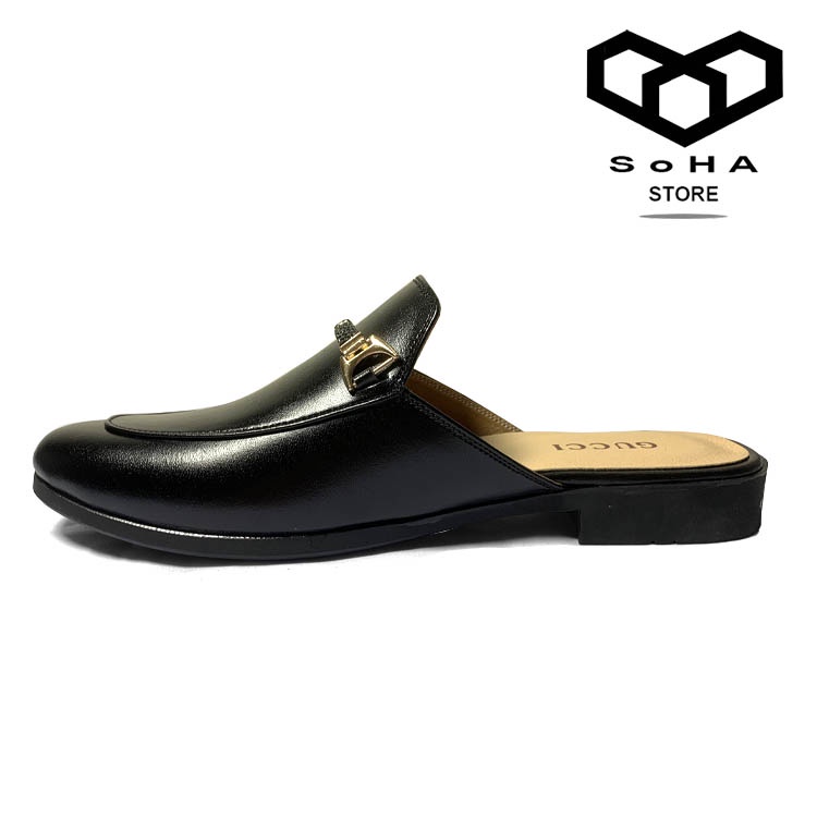 Sục Nam da trơn trang trí họa tiết đơn giản, lịch sự dễ dàng phối đồ- Hàng Đặt Cao Cấp | BigBuy360 - bigbuy360.vn