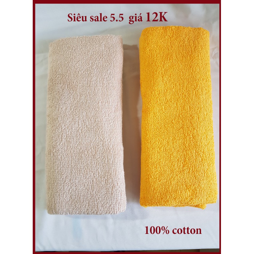 Khăn tắm 100% cotton, khăn tắm cho bé, lau tóc, tập gym hàng tồn kho, lỗi nhẹ hoặc không lỗi thanh lý giá rẻ