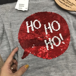 ÁO LEN XÁM ĐÍNH KIM SA