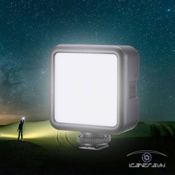 BẢNG ĐÈN LED MINI ULANZI VL49 hỗ trợ tăng ánh sáng khi quay phim chụp ảnh