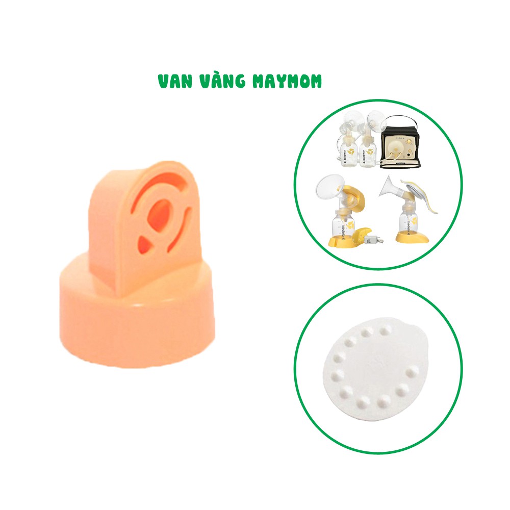 🍀Van Vàng Maymom Phụ Kiện Thay Thế Cho Máy Hút Sữa Medela 🍀Pump in Style, Symphony, Swing đơn, Harmony, Mini Electric