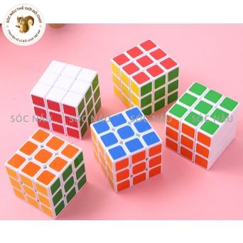 Rubik 3x3, 2x2, 3x3, 3D, Đồ chơi rubic 3 tầng khối lập phương Sóc Nâu giúp bé rèn luyện và phát triển trí não