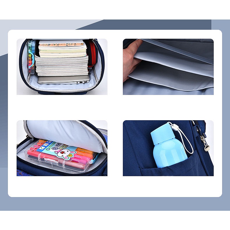 Ba Lô Học Sinh Nam Nữ Lớp 1 Đến 6